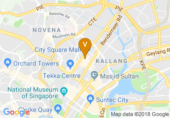 map of PARKROYAL on Kitchener Road