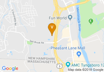 map of Radisson Hotel Nashua
