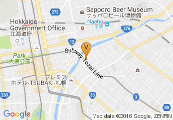 map of Sapporo Education and Culture Hall