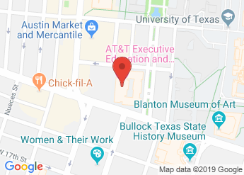 map of AT&T Executive Education and Conference Center