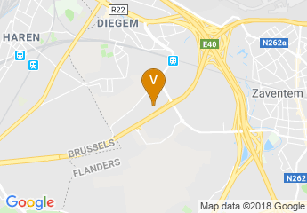 map of Holiday Inn Brussels Airport