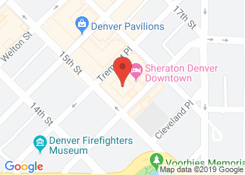 map of Sheraton Denver Downtown Hotel