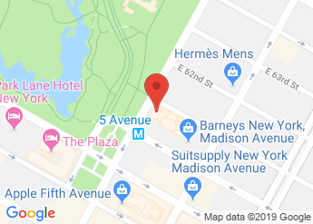 map of The Pierre, A Taj Hotel, New York