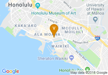 map of Ala Moana Hotel