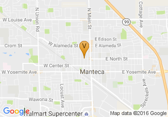 map of Downtown Manteca