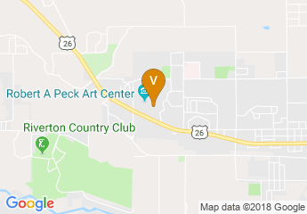 map of Central Wyoming College