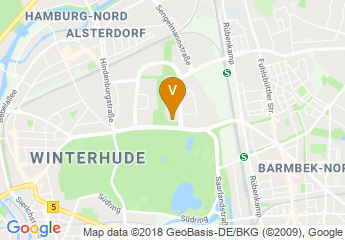 map of Leonardo Hotel Hamburg City Nord
