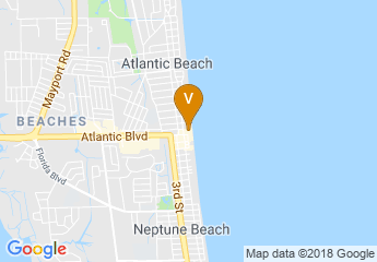 map of One Ocean Resort & Spa