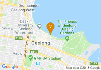 map of Royal Geelong Yacht Club