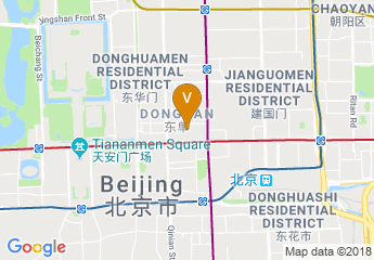 map of Grand Hyatt Hotel Beijing