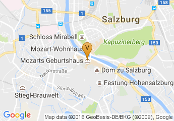 map of Messe Salzburg