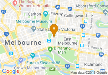 map of Park Hyatt Melbourne