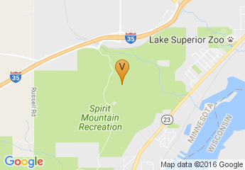 map of Spirit Mountain