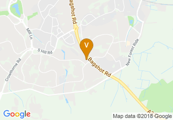 map of Hilton Bracknell