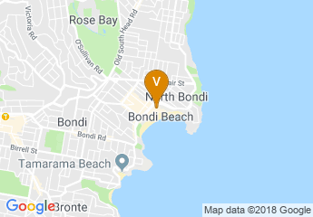 map of Bondi Pavilion
