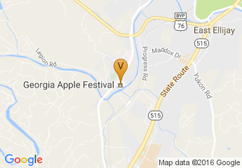 map of Ellijay Lions Club Fairgrounds