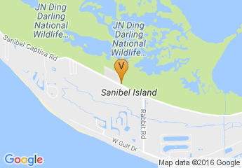 map of J. N. Ding Darling NWR