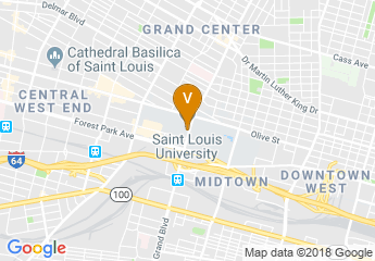 map of Saint Louis University