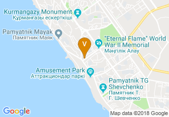 map of Renaissance Aktau Hotel