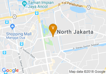 map of Holiday Inn Jakarta Kemayoran