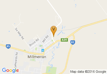 map of Millmerran Show Grounds
