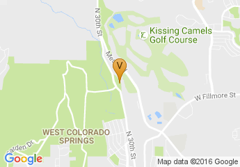 map of Garden of the Gods Park