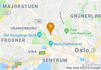 map of Radisson Blu Scandinavia Hotel, Oslo