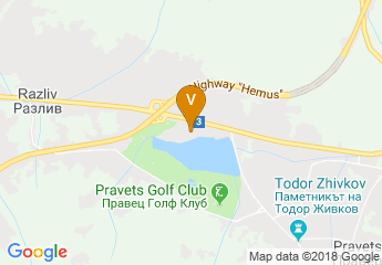 map of Hotel Riu Pravets Resort