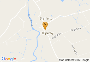 map of Helperby Village Hall