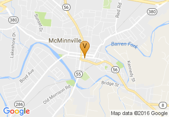 map of Downtown McMinnville