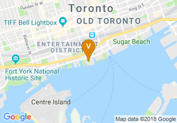 map of Harbourfront Centre