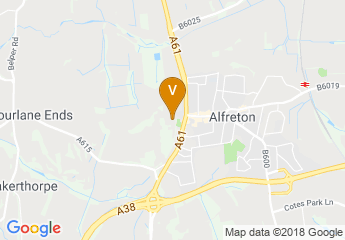 map of Alfreton Leisure Centre