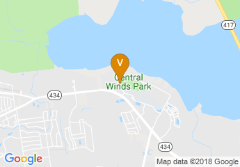 map of Central Winds Park