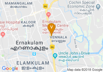map of Holiday Inn Cochin