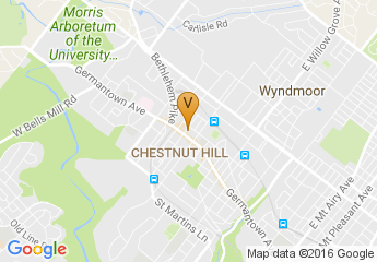 map of Chestnut Hill