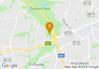 map of Arena at Tallaght