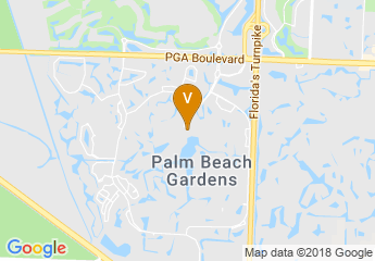 map of PGA National Resort & Spa
