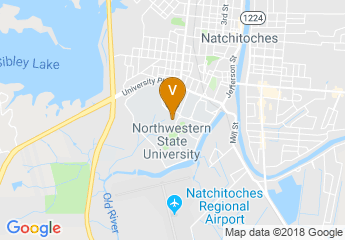map of Northwestern State University