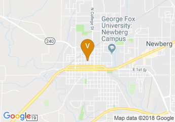 map of Chehalem Cultural Center