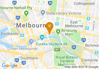 map of Federation Square