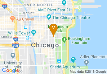 map of Chicago Symphony Center