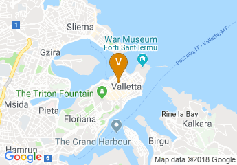 map of Teatru Manoel