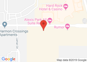 map of Alexis Park All Suite Resort