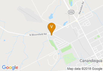 map of Canandaigua Civic Center