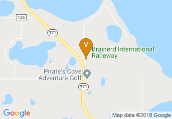 map of Brainerd International Raceway