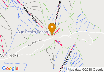map of Sun Peaks Resort