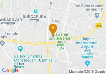 map of Jaipur Marriott Hotel