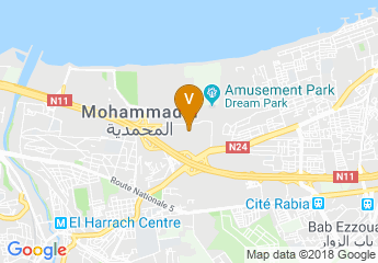 map of Safex - Foire d'Alger