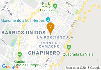map of NH Bogota Metrotel Royal
