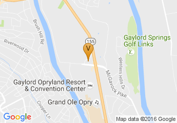 map of The Inn at Opryland, A Gaylord